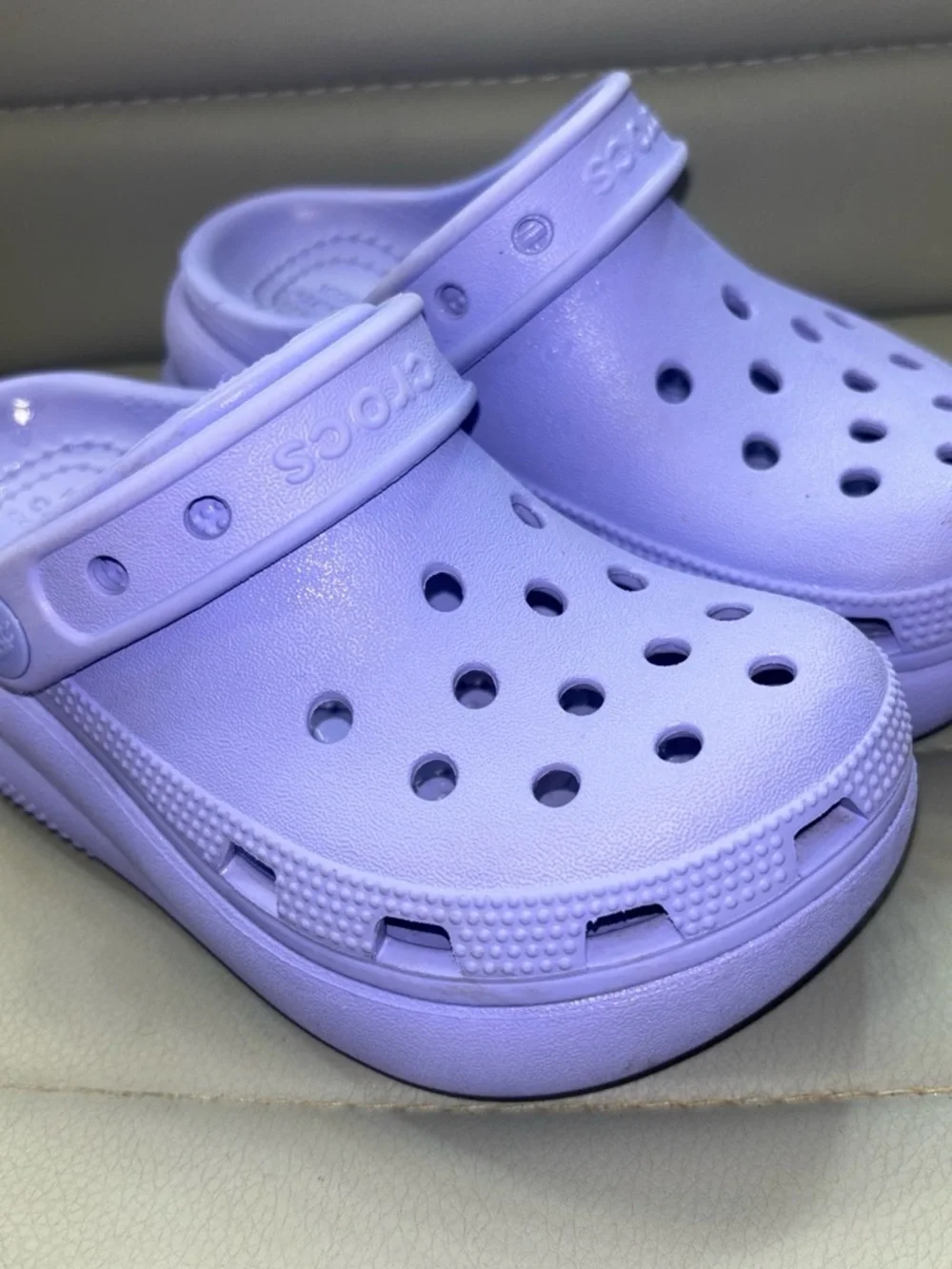 Kids Lavender Comfort Clog - Lightweight Slip-On
